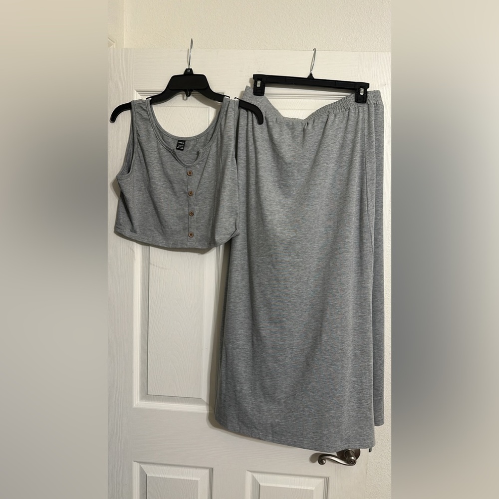Tank and skirt set